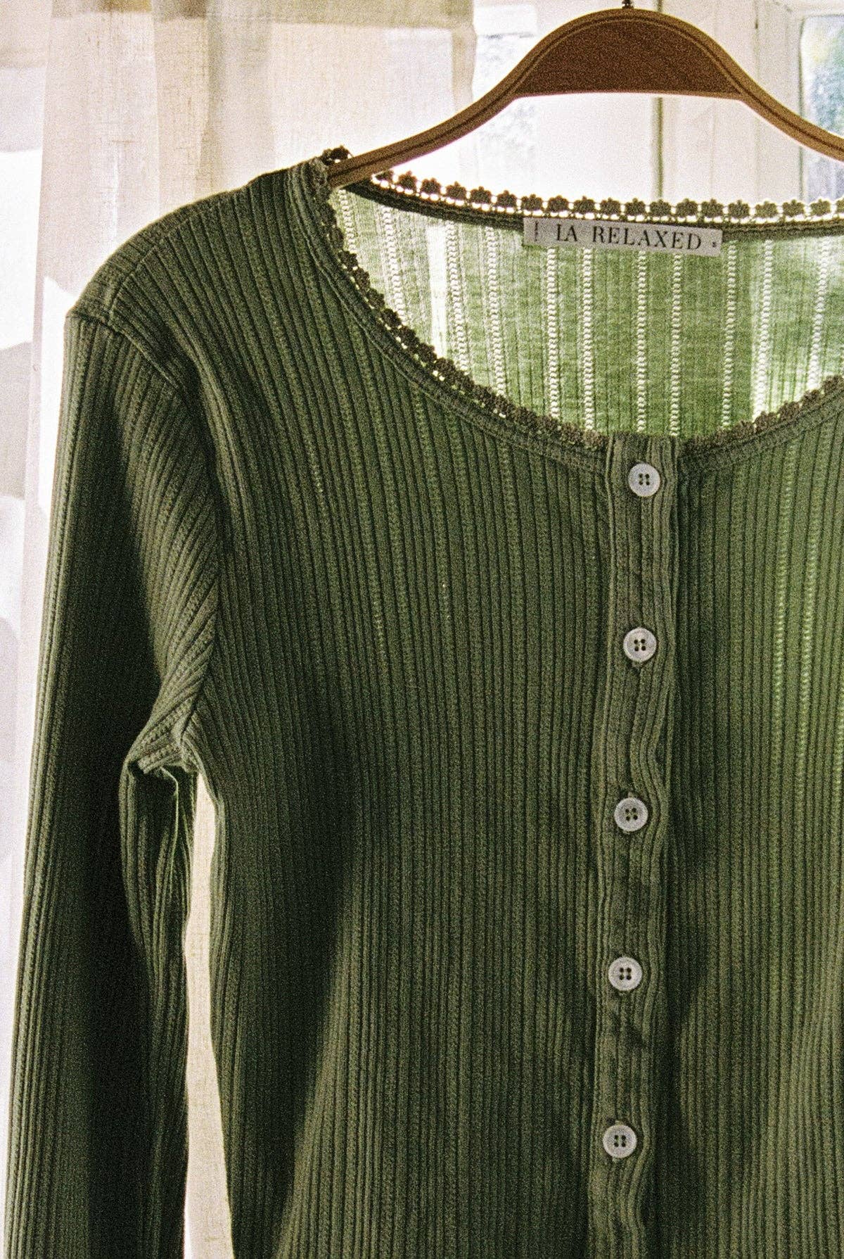 Pointelle Cardigan