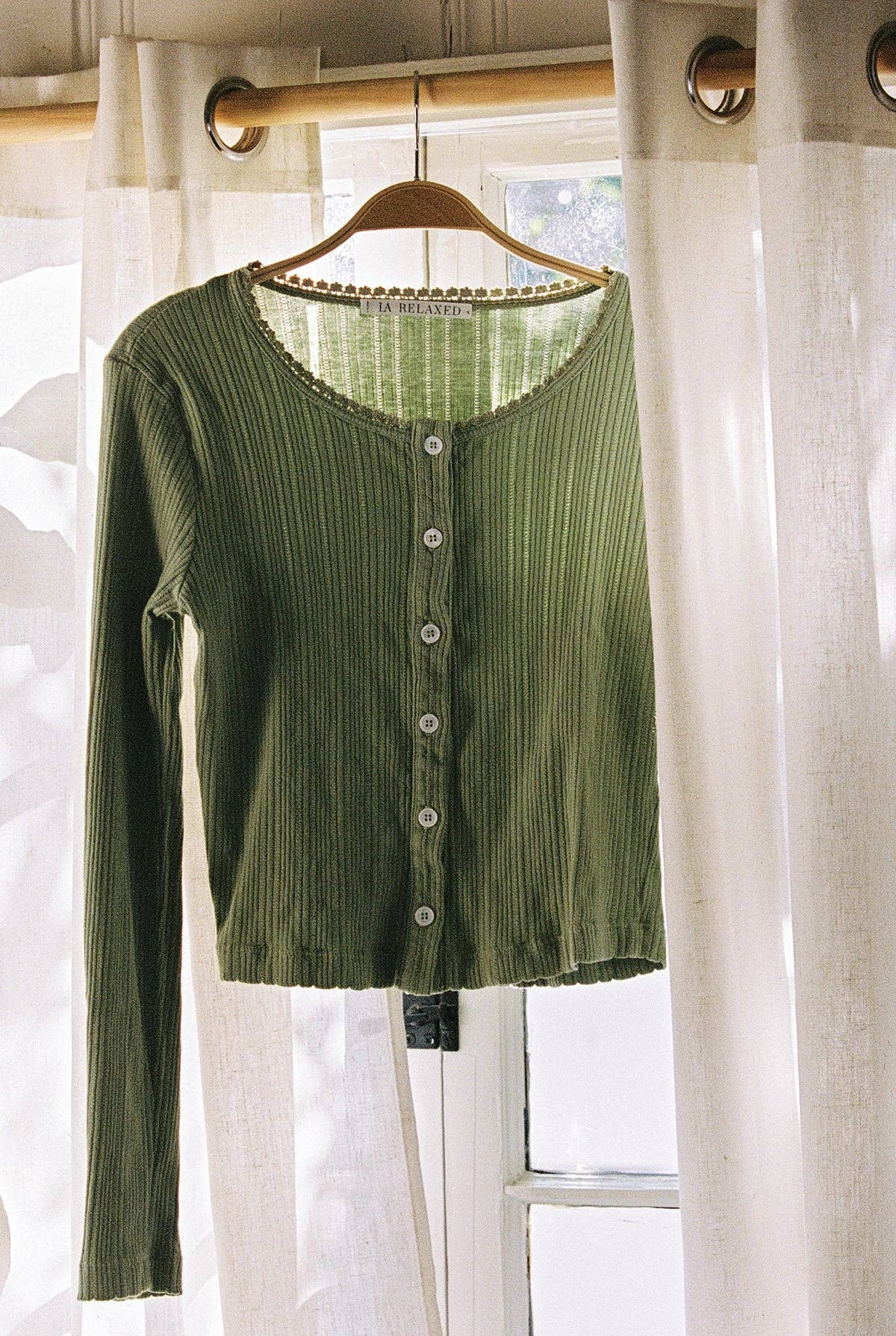 Pointelle Cardigan